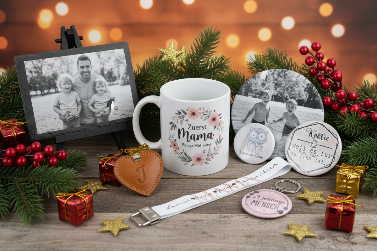 🎄 Die schönsten Weihnachtsgeschenke mit persönlichem Touch – Ideen von Preslicka's Design